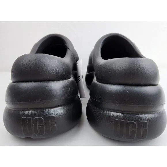 UGG 1132890 Womens Black Round Toe Slip On Sport Yeah Clog Shoes Size 6 37