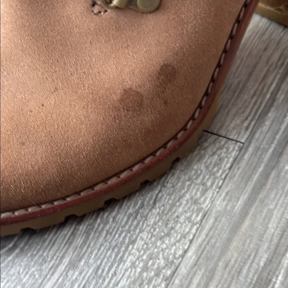 UGG Australia Calynda Brown Suede Ankle Booties Size 8.5