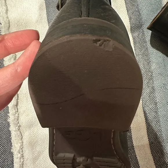 UGG Australia Rockville II Men's Black Leather Boots