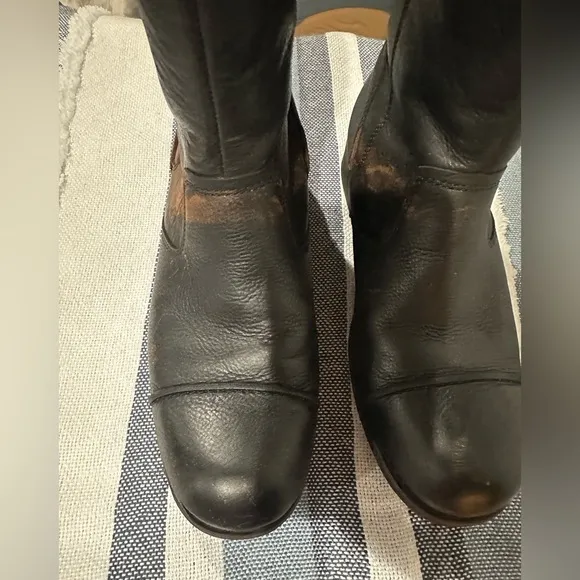 UGG Australia Rockville II Men's Black Leather Boots