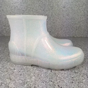 UGG Drizlita Iridescent Glitter Rain Boots Size 4Y Shoes