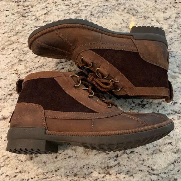 UGG Heather Waterproof Duck Boots Size 8.5