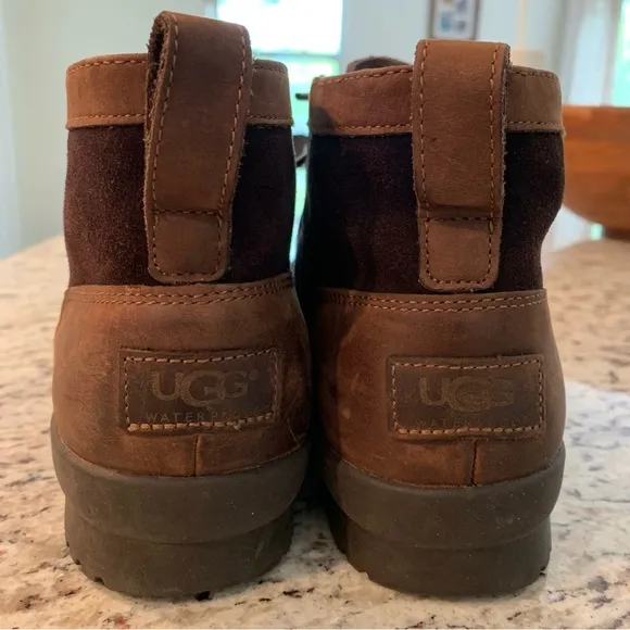 UGG Heather Waterproof Duck Boots Size 8.5