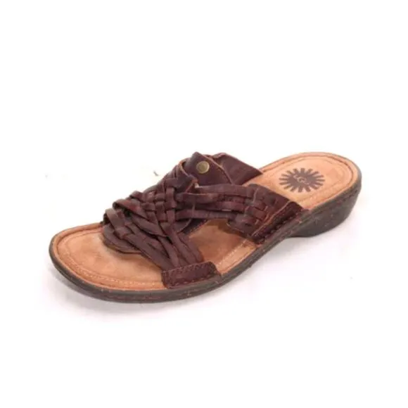 UGG keala sandals slides leather slip on slide shoes womens 6