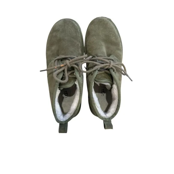 UGG Men’s Burnt Olivia Neuma Chukka Boot Size 10