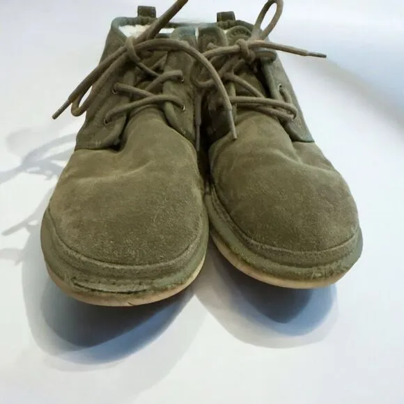 UGG Men’s Burnt Olivia Neuma Chukka Boot Size 10