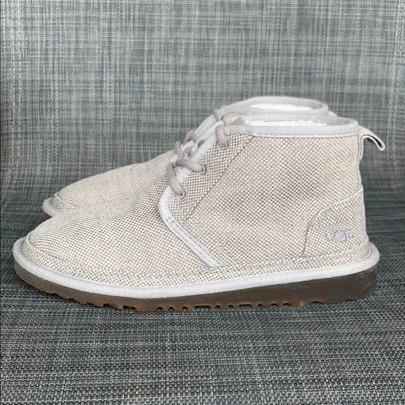 UGG Neumel Natural Cozy Plush lining Boots Women’s shoes size 6