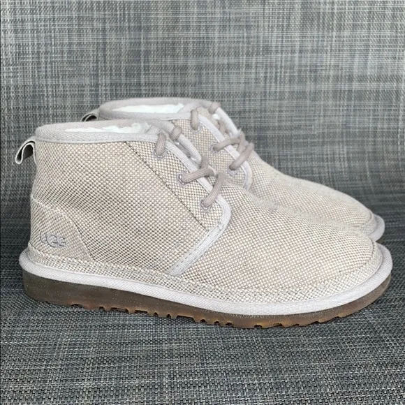 UGG Neumel Natural Cozy Plush lining Boots Women’s shoes size 6