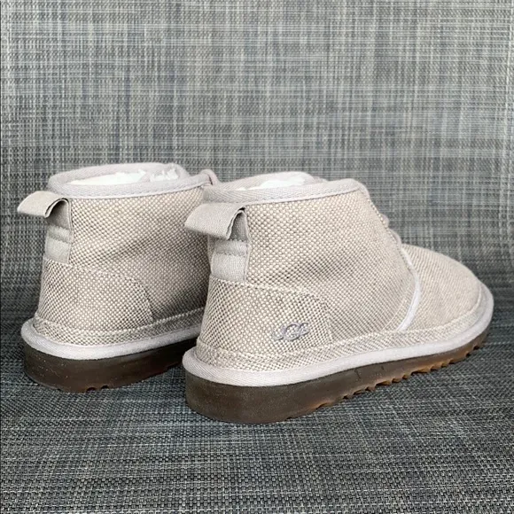 UGG Neumel Natural Cozy Plush lining Boots Women’s shoes size 6