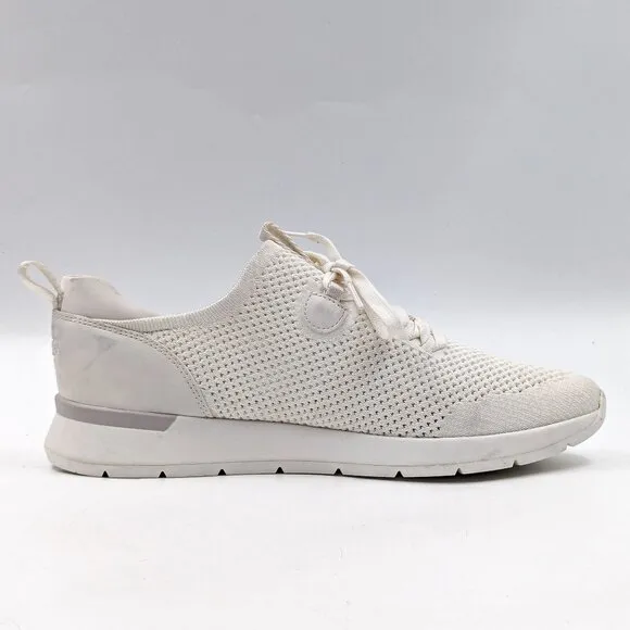 UGG Women Tay Knit Triple White Mesh Walking Shoes size 11