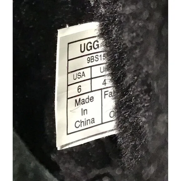 UGG Women's Bailey Bow Black Boots