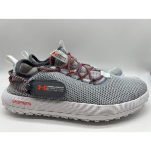 Under Armour Charged Fat Tire Gray Low Top Hiking Shoes 3027562-100 Men Size 10