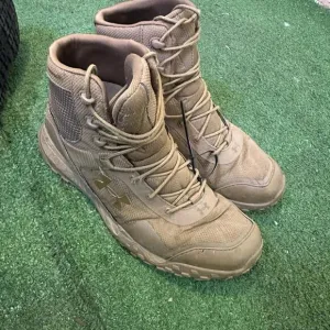 Under Armour Micro G Valsetz Boots Mens 12 AR 670-1 Tactical Tan Lightweight