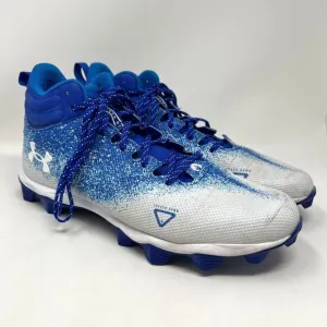 Under Armour Spotlight Fran 2.0 Football Cleats Shoes Royal Blue Men’s Size 11.5