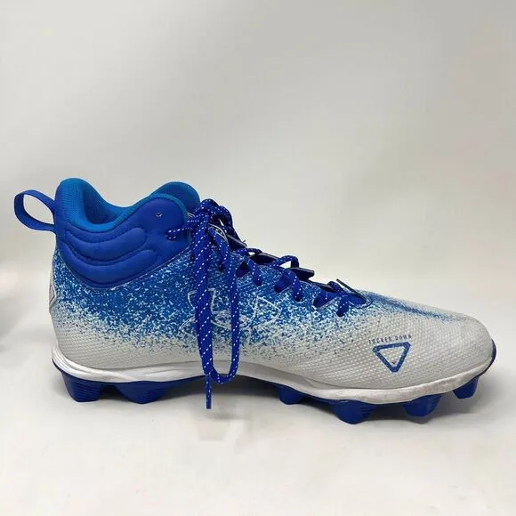 Under Armour Spotlight Fran 2.0 Football Cleats Shoes Royal Blue Men’s Size 11.5