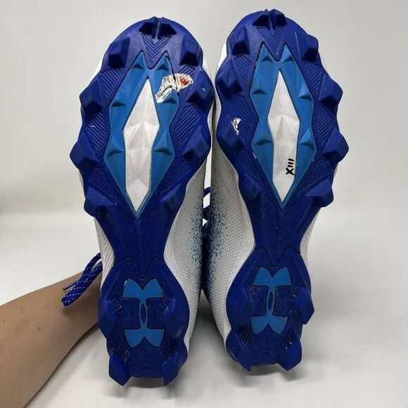 Under Armour Spotlight Fran 2.0 Football Cleats Shoes Royal Blue Men’s Size 11.5