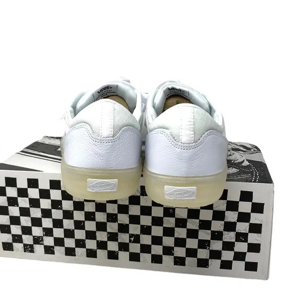 VANS Ave Leather Shoes Low Top Skate Mesh Sneakers Women's Size VN0A5JIBWWW