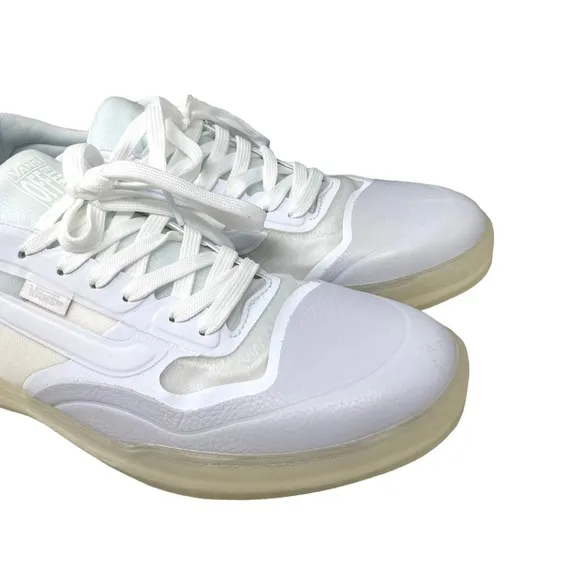 VANS Ave Leather Shoes Low Top Skate Mesh Sneakers Women's Size VN0A5JIBWWW