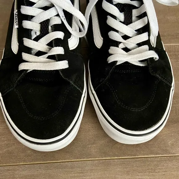 Vans Filmore Low Vulcanized Rubber Skate Shoes in Black