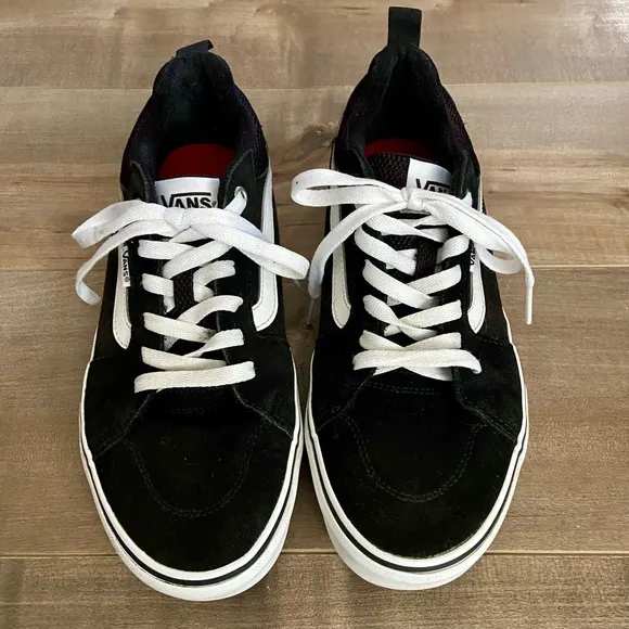 Vans Filmore Low Vulcanized Rubber Skate Shoes in Black