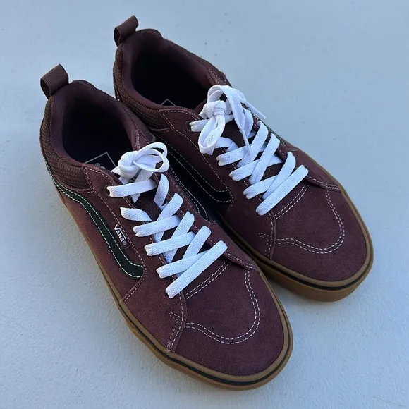 VANS | Filmore Skate Shoes in Suede/ Mesh in Chocolate/ Gum