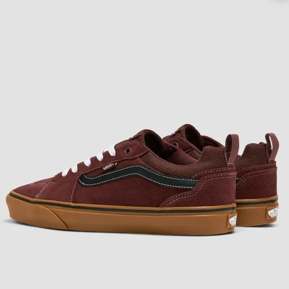 VANS | Filmore Skate Shoes in Suede/ Mesh in Chocolate/ Gum