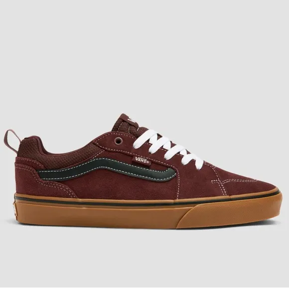 VANS | Filmore Skate Shoes in Suede/ Mesh in Chocolate/ Gum