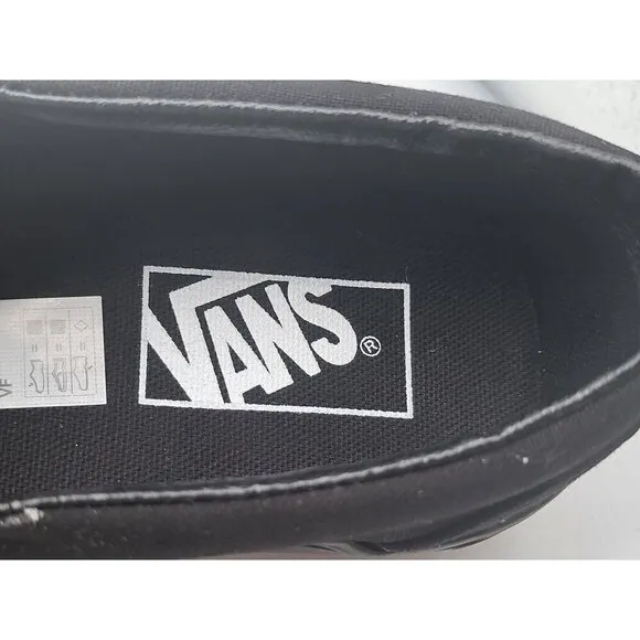 Vans Glow In The Dark Gothic Punk Classic Slip On Platform Womens Shoes Size 7.5