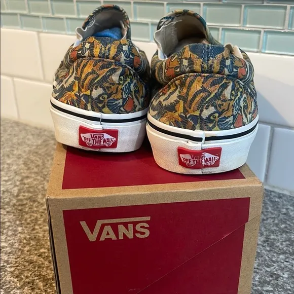 Vans Kenzo Flying Tiger Collab Slip-On Sneakers