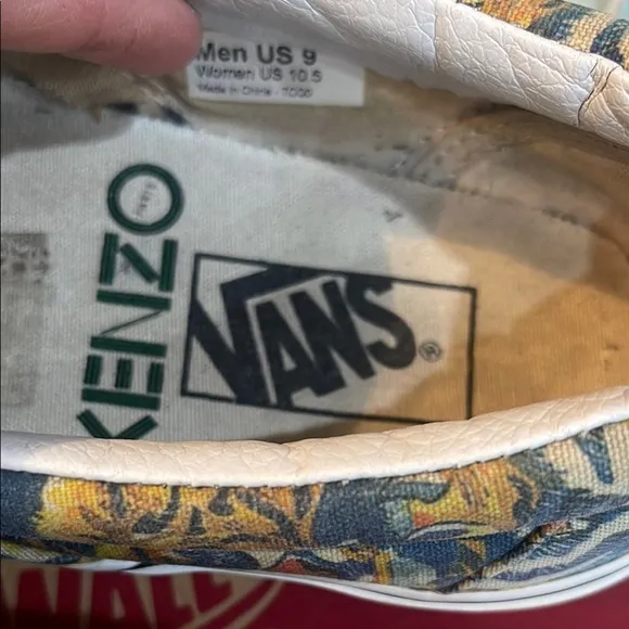 Vans Kenzo Flying Tiger Collab Slip-On Sneakers