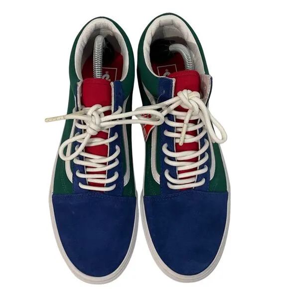 Vans Men’s Multicolor Suede Old Skool Yacht Club Sneakers Shoes Size 11.5