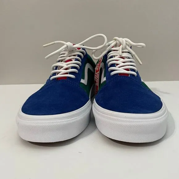 Vans Men’s Multicolor Suede Old Skool Yacht Club Sneakers Shoes Size 11.5