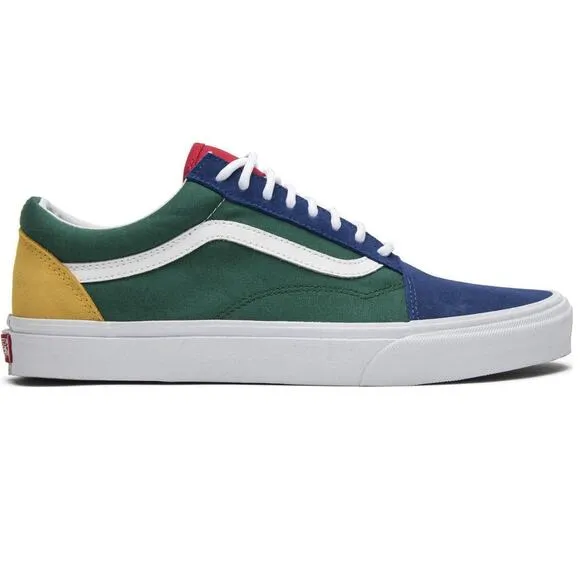 Vans Men’s Multicolor Suede Old Skool Yacht Club Sneakers Shoes Size 11.5