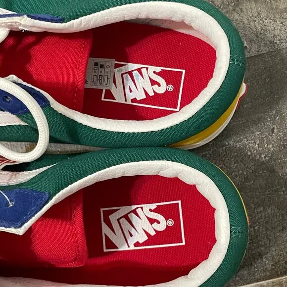 Vans Men’s Multicolor Suede Old Skool Yacht Club Sneakers Shoes Size 11.5