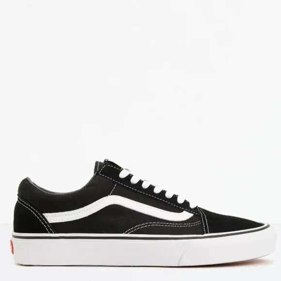 Vans Old Skool Black &amp; White Skate Low Top Shoes Size Men's 4 Women's 6
