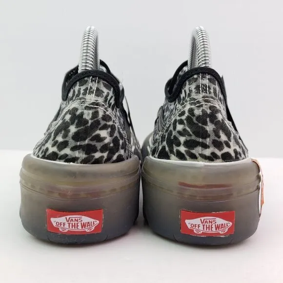 Vans Old Skool Tapered Mesh DX Modular Dots Womens Size 8.5 Black Skate Sneaker