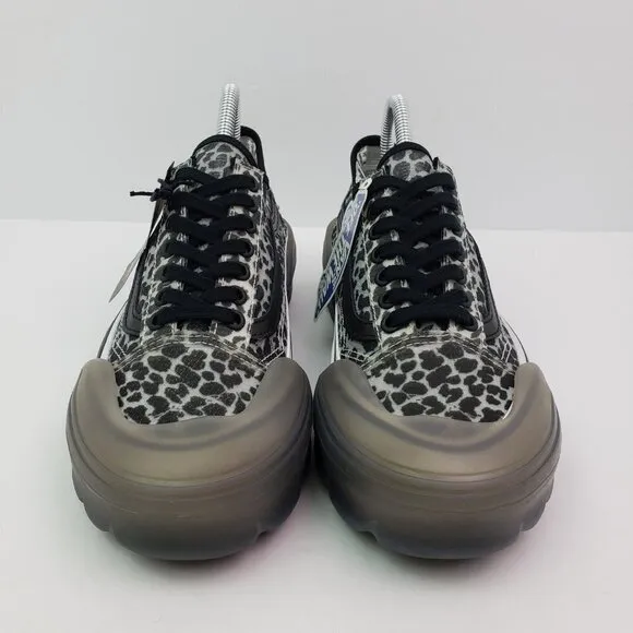 Vans Old Skool Tapered Mesh DX Modular Dots Womens Size 8.5 Black Skate Sneaker