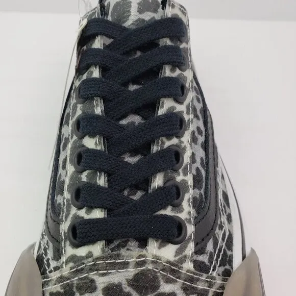 Vans Old Skool Tapered Mesh DX Modular Dots Womens Size 8.5 Black Skate Sneaker