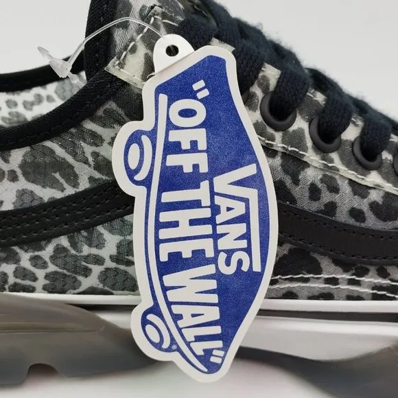 Vans Old Skool Tapered Mesh DX Modular Dots Womens Size 8.5 Black Skate Sneaker