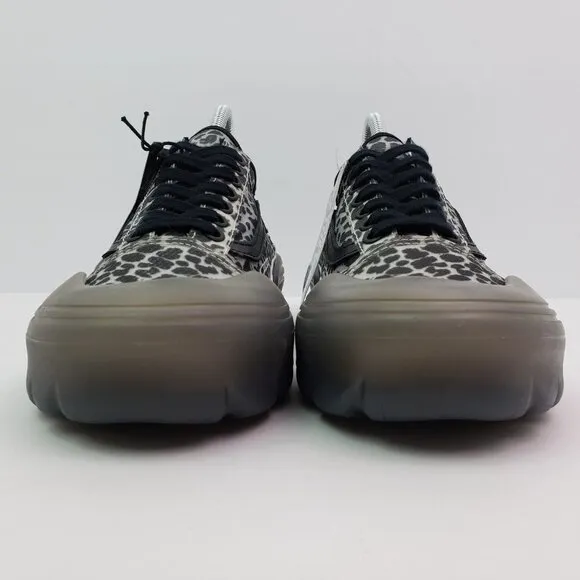 Vans Old Skool Tapered Mesh DX Modular Dots Womens Size 8.5 Black Skate Sneaker