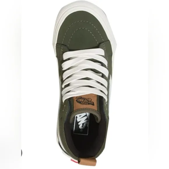 ✔✔VANS Sk8-Hi Zip MTE-1 Shoes, Color Grape Leaf sz 3 NWT