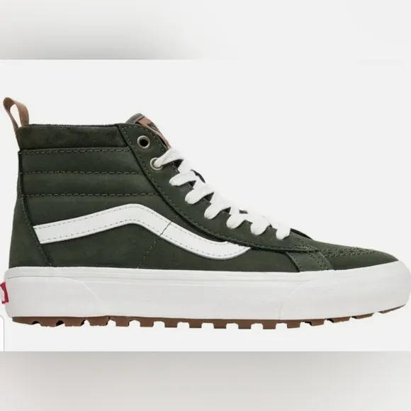 ✔✔VANS Sk8-Hi Zip MTE-1 Shoes, Color Grape Leaf sz 3 NWT