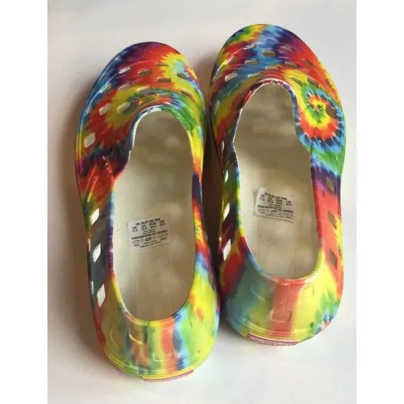 Vans Slip-On Mule Unisex Size 11 Tie Dye Trek Shoes