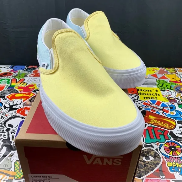 Vans Slip On Pastel Block Women’s Various Sizes