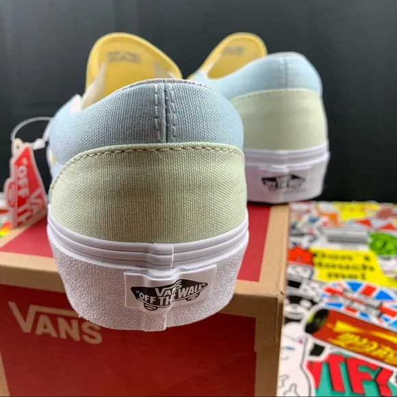 Vans Slip On Pastel Block Women’s Various Sizes