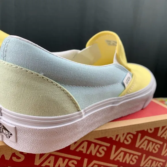 Vans Slip On Pastel Block Women’s Various Sizes