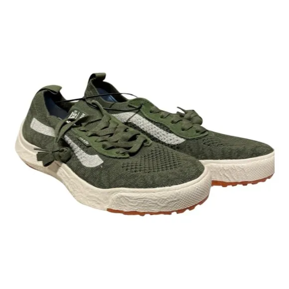 Vans Ultrarange Shoes Green And White With EC Cush Great For Everyday And Work