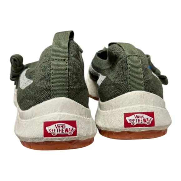 Vans Ultrarange Shoes Green And White With EC Cush Great For Everyday And Work