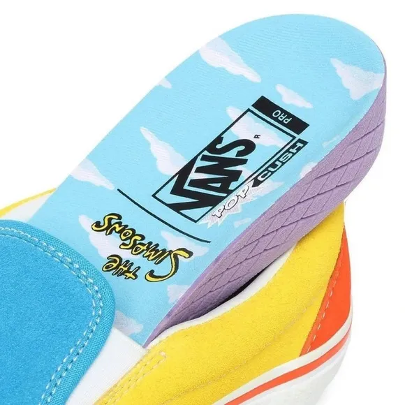 VANS x The Simpsons BART Slip-on Pro Sneakers Shoes New with box