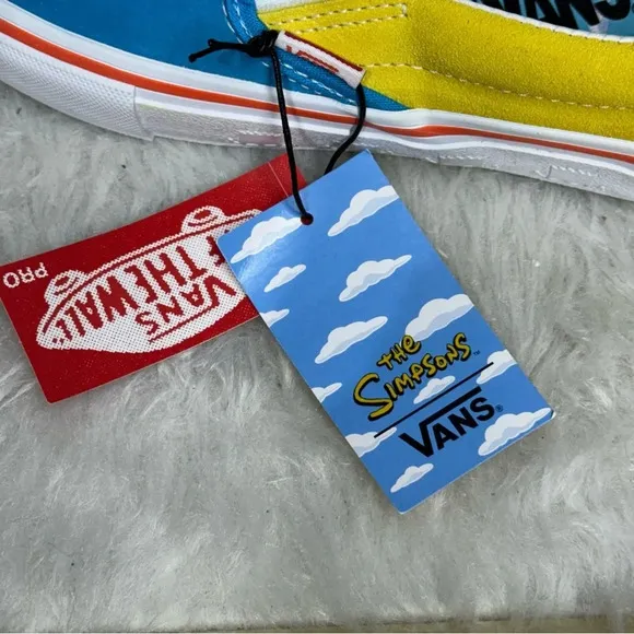 VANS x The Simpsons BART Slip-on Pro Sneakers Shoes New with box